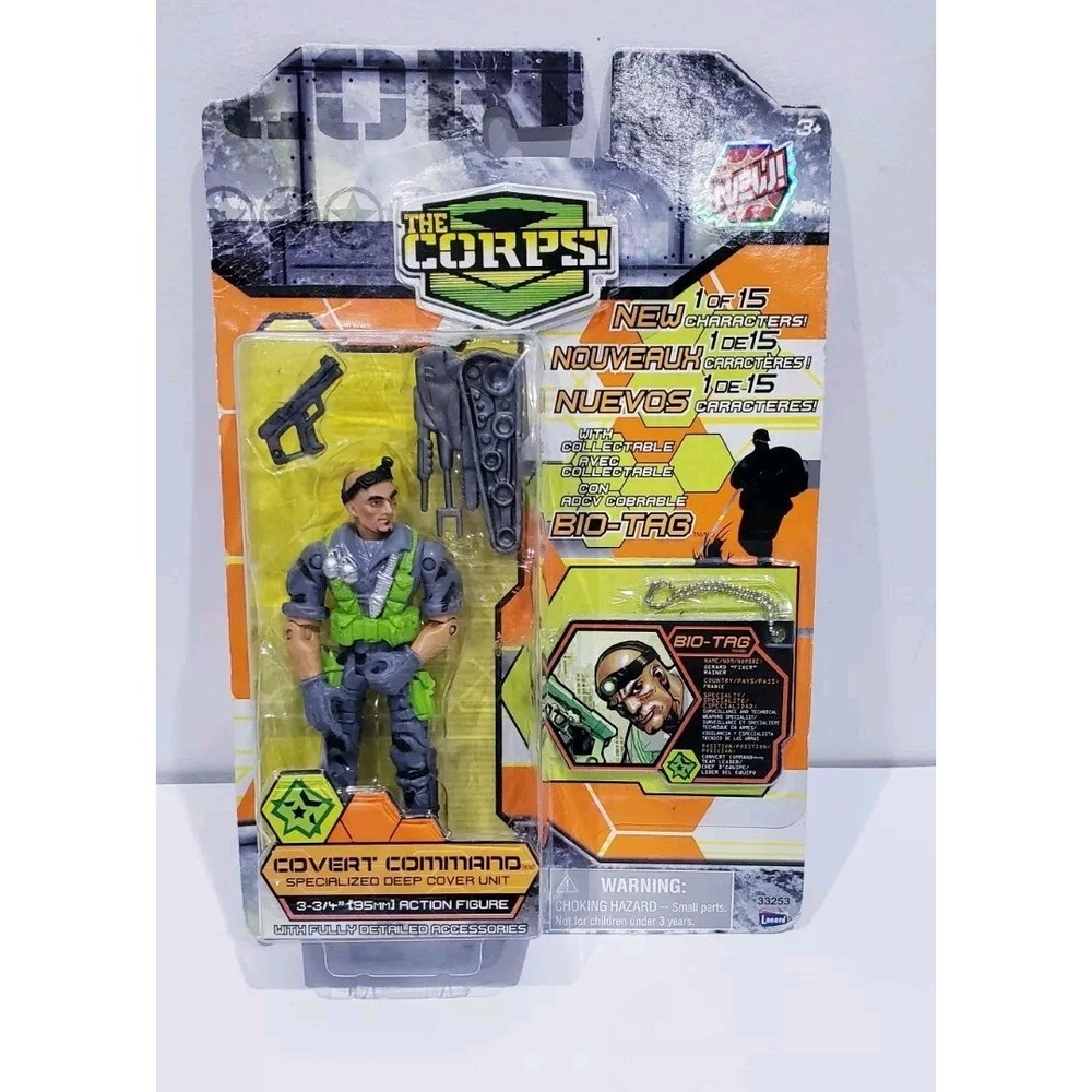 Lanard The Corps Gerard Fixer Rainer Action Figure 2008